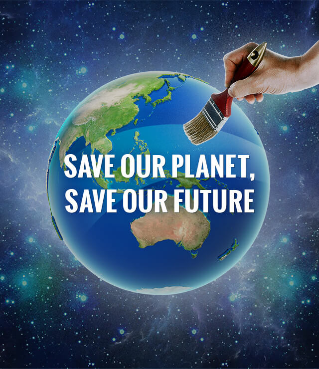 SAVE OUR PLANET, SAVE OUR FUTURE